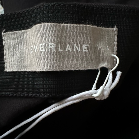 Everlane The Side Zip Work Pants Black High Rise Stretch Ankle - Picture 4 of 5